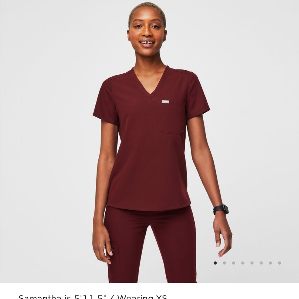 Catrina Top - Burgundy